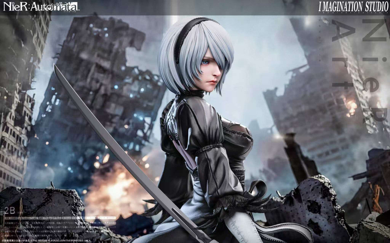 NieR: Automata - NieR 2B | 1:6 Resin Statue | by Imagination Studio