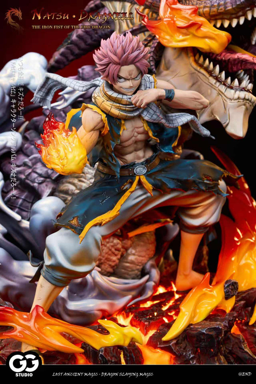 のり natsu Fairy Tail - Natsu | 1:6 Resin Statue | by GU GU Studio