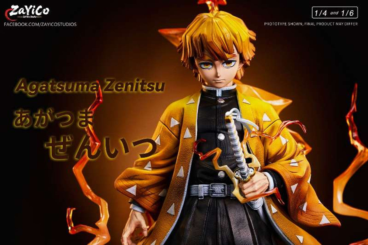 Demon Slayer - Agatsuma Zenitsu | 1:6/1:4 Resin Statue | by Zayico Studio