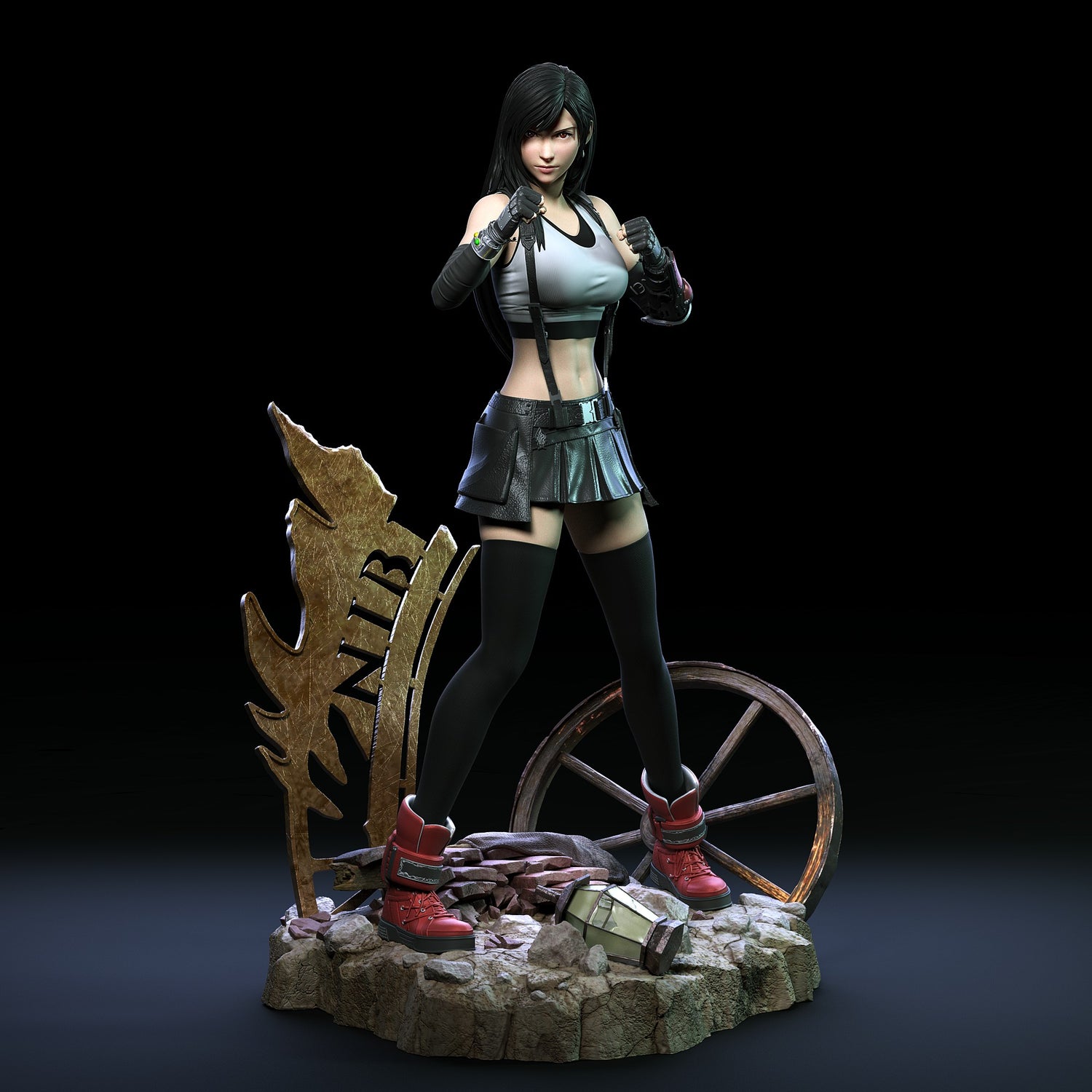 Final Fantasy - Tifa | 1:4 Resin Statue | by Solar Studio