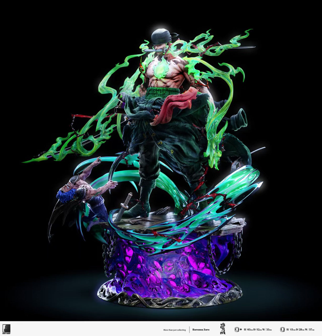 One Piece - Roronoa Zoro | 1:6/1:4 Resin Statue | by Last Sleep Studio