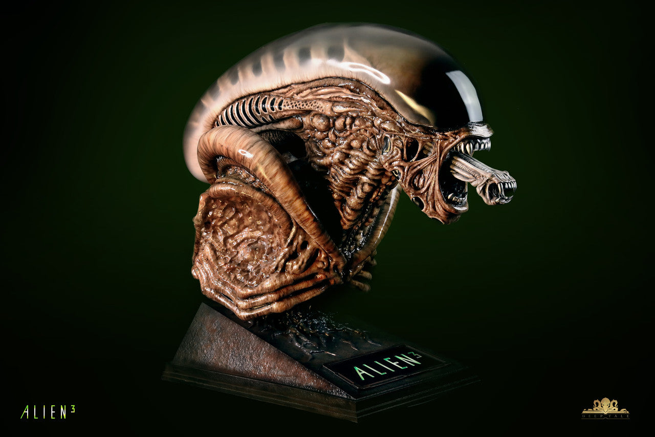 Alien - Dog Alien Bust | 1:1 Resin Statue | by Deep Tale Studio