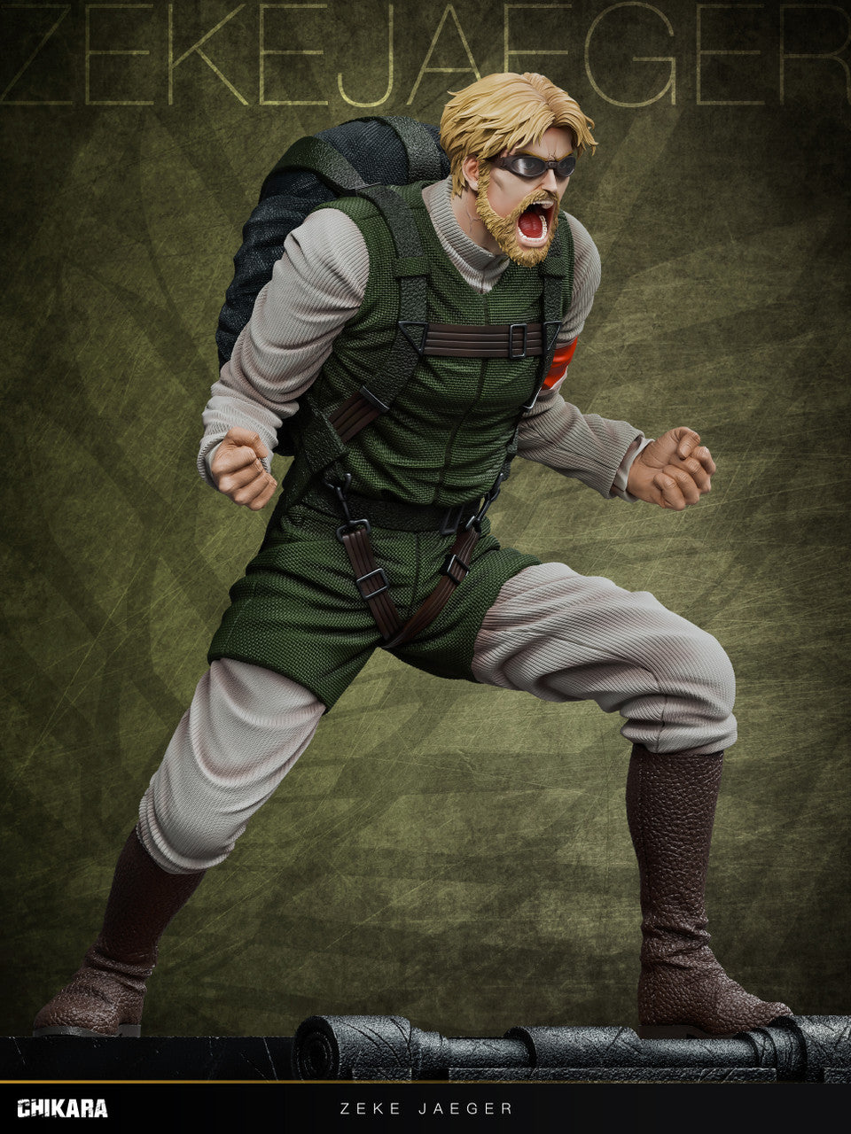 Attack on Titan - Zeke Jaeger | 1:6 Resin Statue | by Chikara Studio