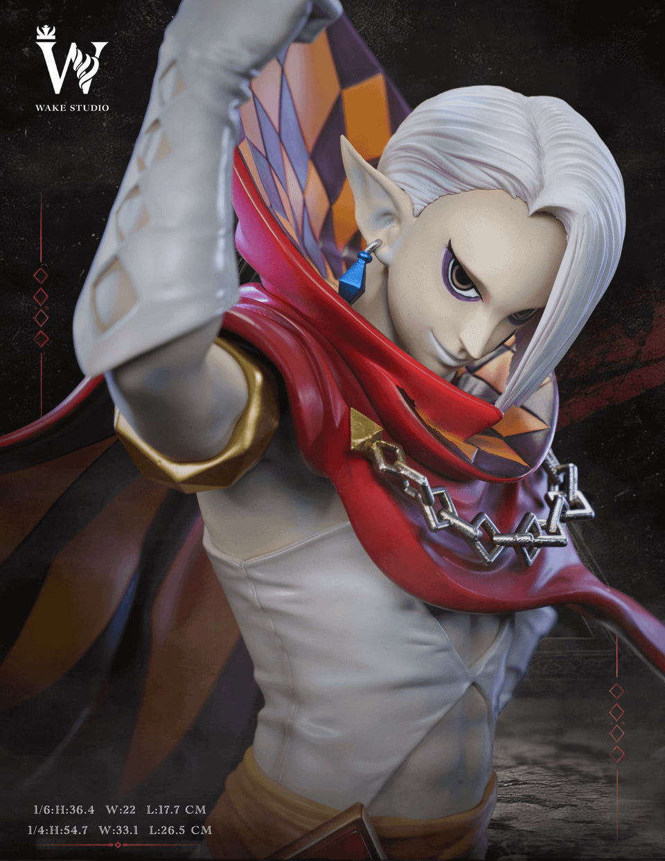 Legend of Zelda - Ghirahim | 1:6/1:4 Resin Statue | by Wake Studio