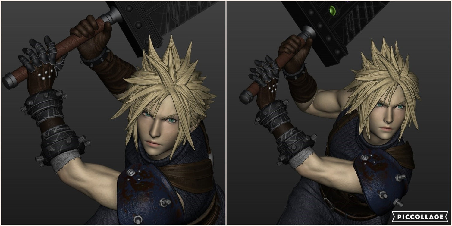 Final Fantasy - Cloud & Sephiroth | 1:4 Resin Statue | von Solar Studio