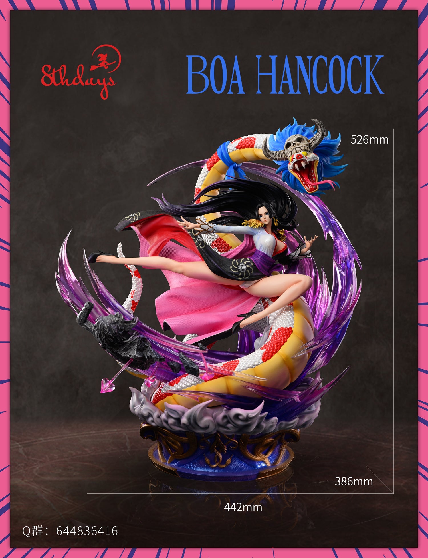 One Piece - Boa Hancock | 1:4 Resin Statue | von 8thdays Studio