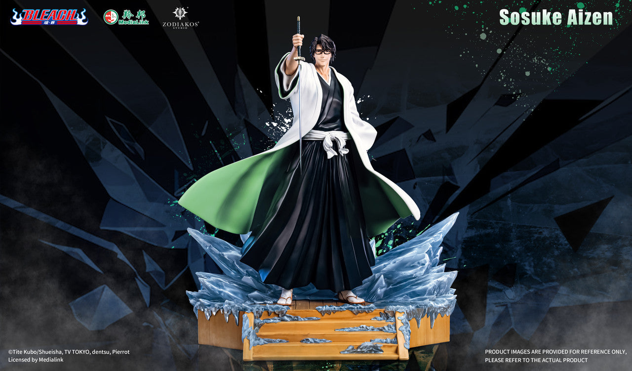 Bleach - Sosuke Aizen Licensed | 1:6 Resin Statue | by Zodiakos