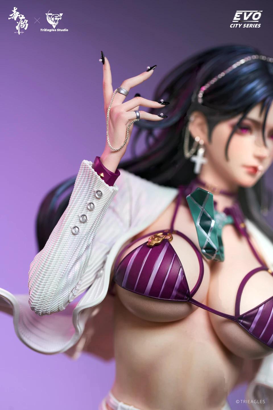 EVO City Series - Suit Thug Ting | 1:4 Resin Statue | by TesEagles Studio