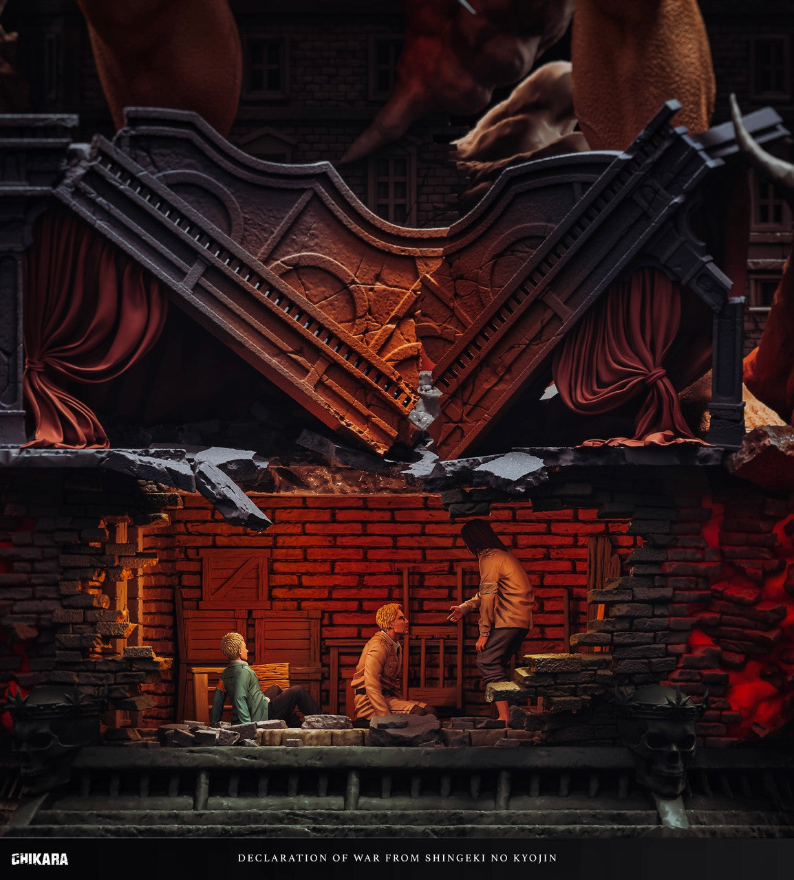 Attack on Titan - Declare war | Resin Statue | by Chikara Studio