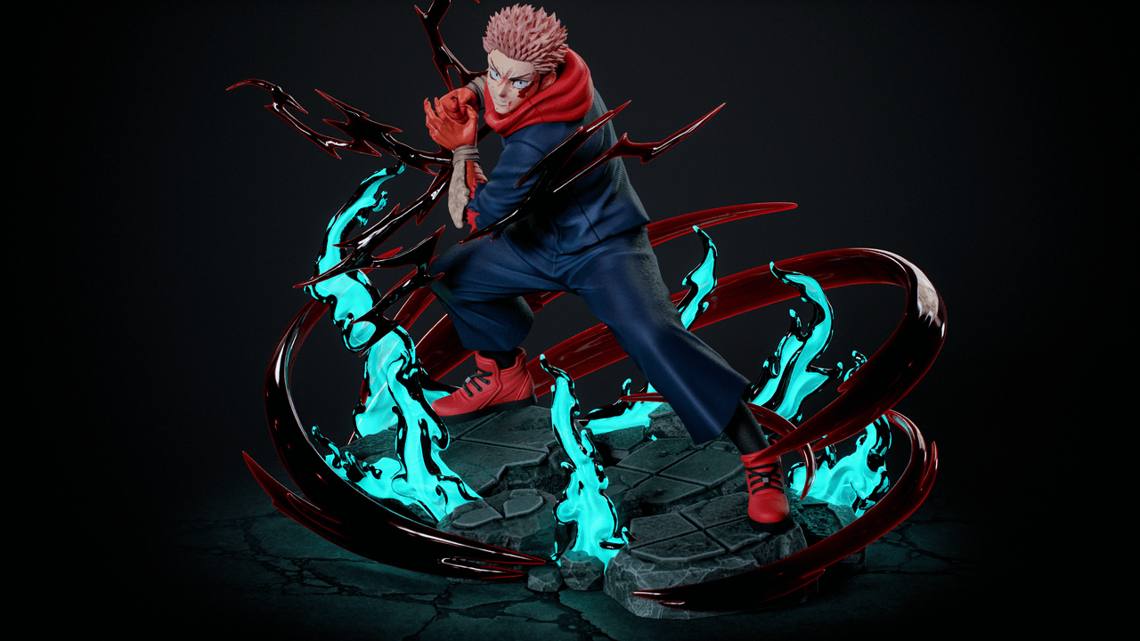 Jujutsu Kaisen - Itadori Yuji | 1:4 Resin Statue | von Player 1 Studio