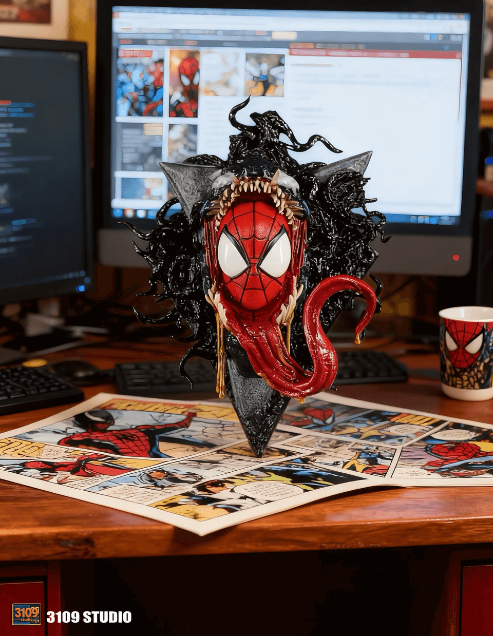 Marvel - Spider Man Venom | Resin Statue | by 3109 Studio