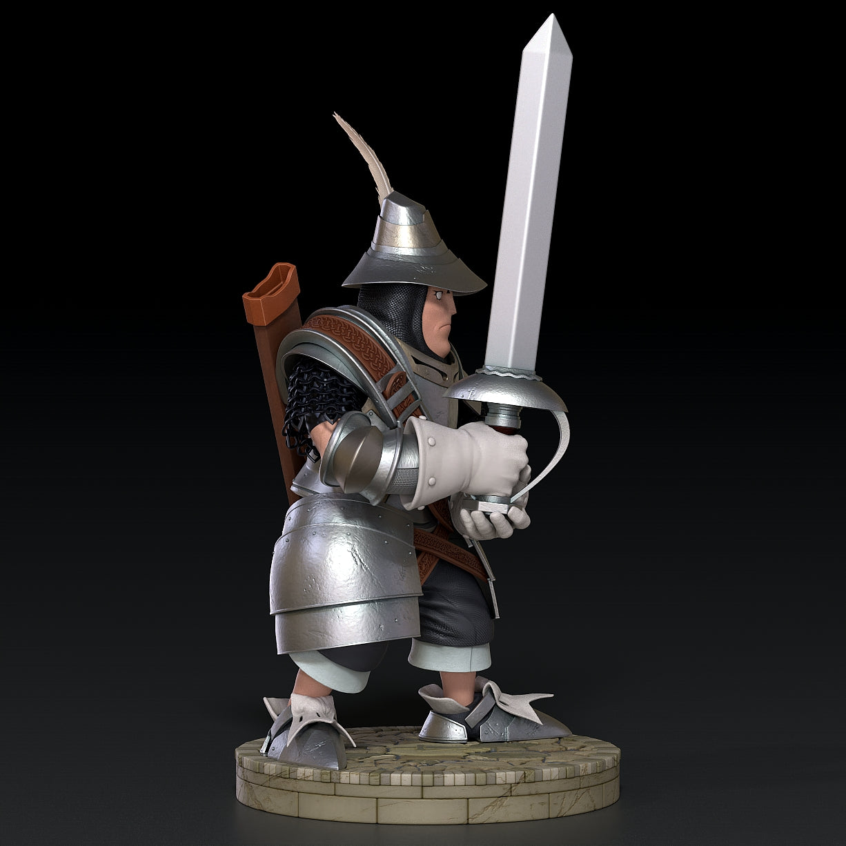 Final Fantasy - Steiner | 1:4 Resin Statue | by Solar Studio