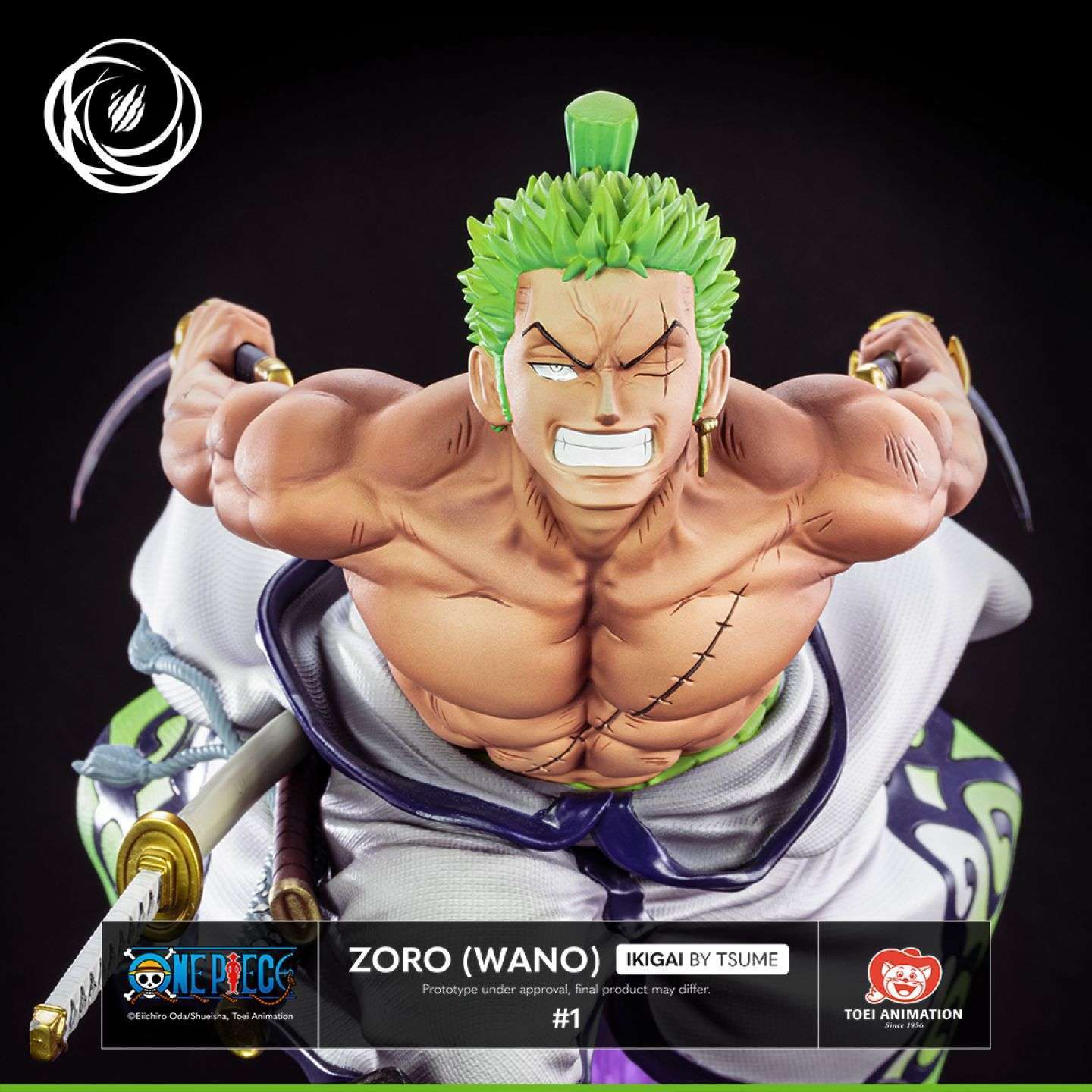 One Piece - Roronoa Zoro | 1:6 Resin Statue | von Ikigai by Tsume