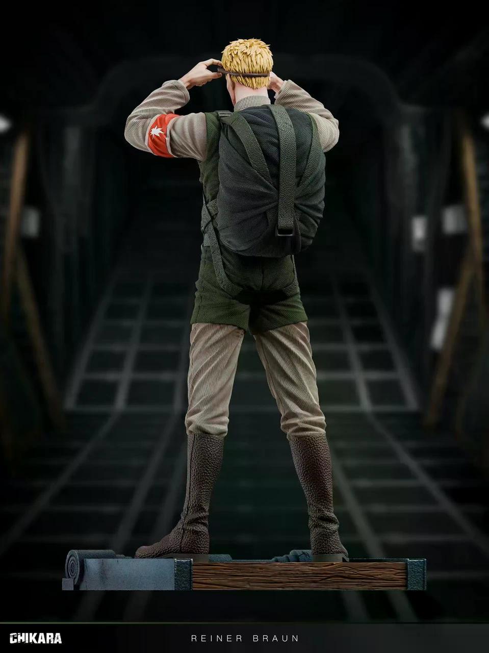 Attack on Titan - Reiner Braun Parachuting | 1:6 Resin Statue | by CHIKARA Studio