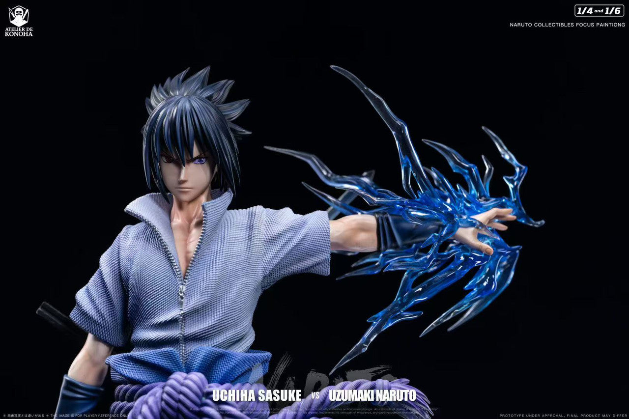 Naruto - Naruto & Sasuke | 1:6/1:4 Resin Statue | by Atelier de Konoha Studio