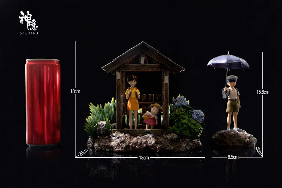 My Neighbor Totoro - Totoro Tenderness in the Rain | Resin Statue | by ShenYin Studio