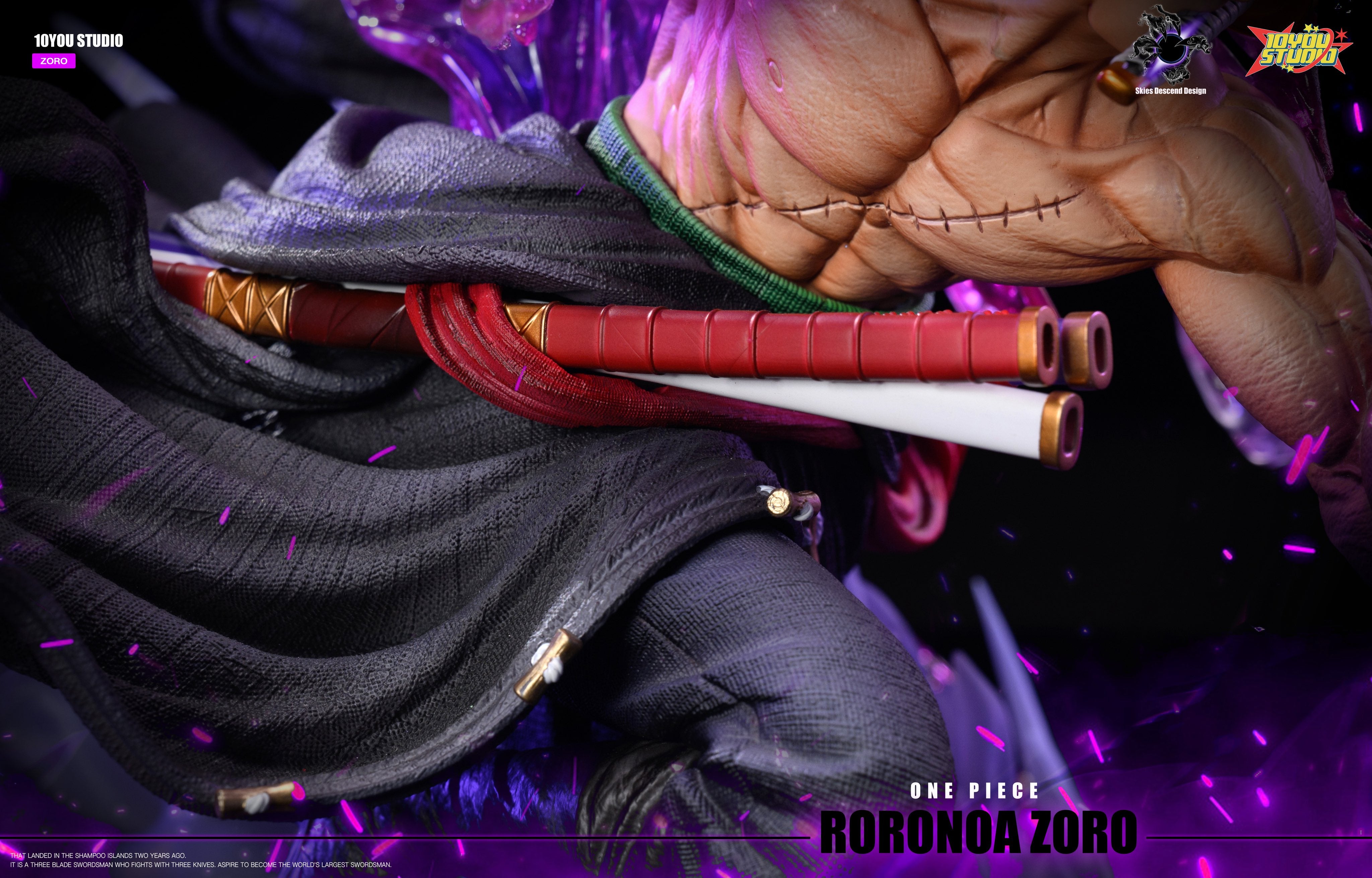 One Piece - Roronoa Zoro | 1:6 Resin Statue | von Skies Descend