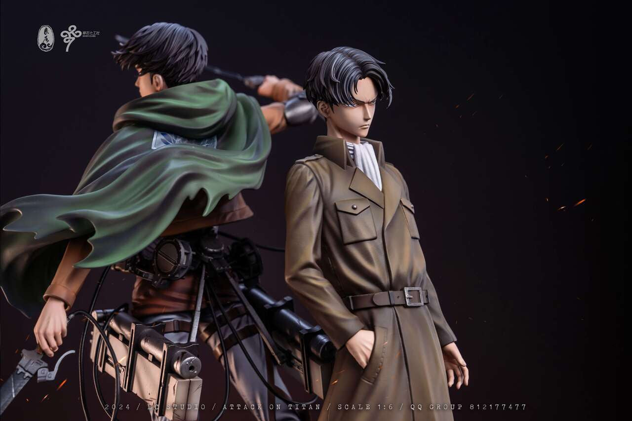 Attack on Titan - Levi Ackerman Diorama | 1:6 Resin Statue | by LC Studio