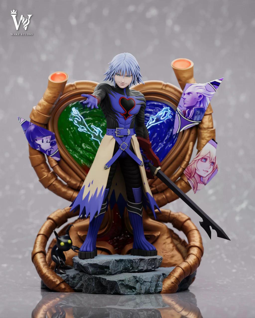 Kingdom Hearts - Riku | 1:4 Resin Statue | by Wake Studio