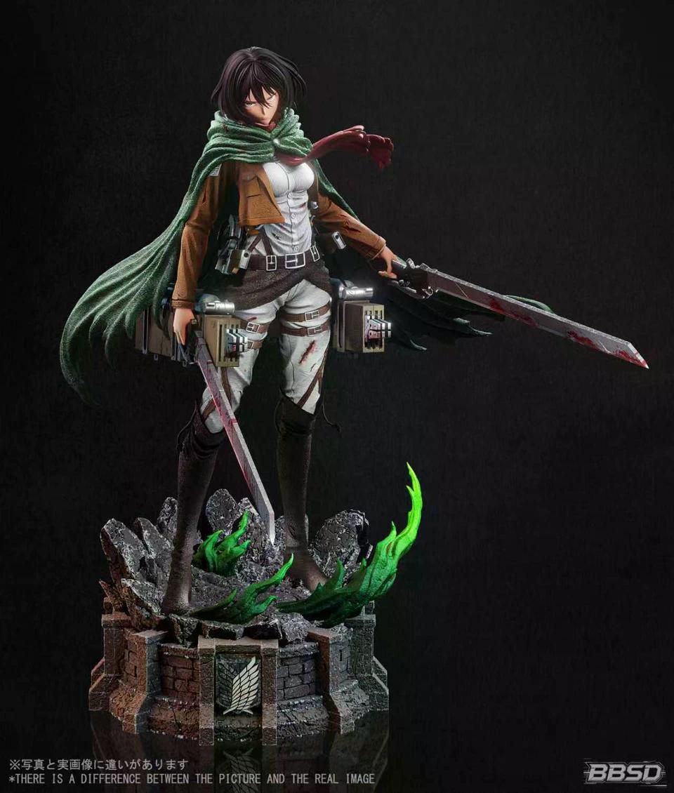 Attack on Titan - Mikasa Ackerman | 1:4 Resin Statue | by BBSD Studio