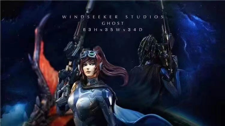 Starcraft - Sarah Kerrigan (als Ghost) | 1:4 Resin Statue | von Windseeker Studios