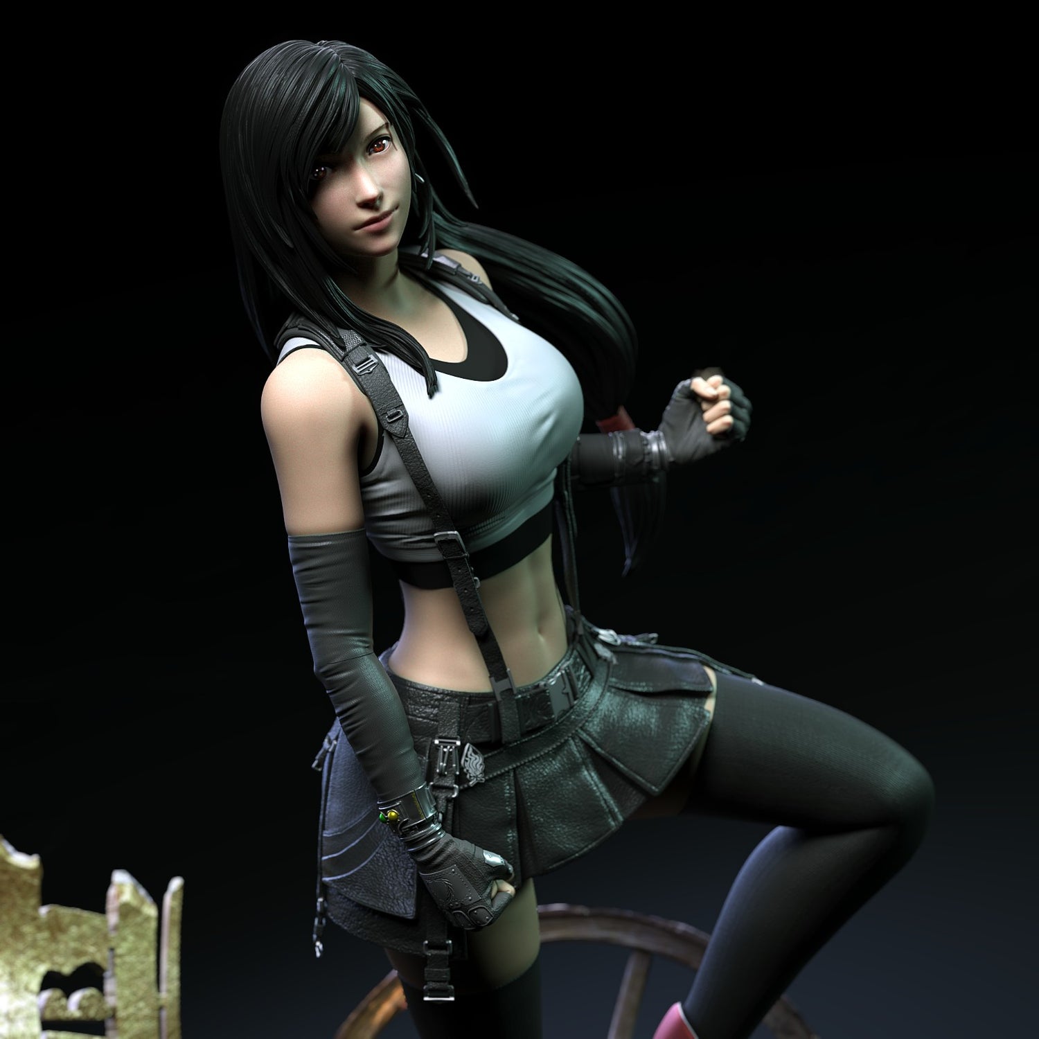Final Fantasy - Tifa | 1:4 Resin Statue | by Solar Studio