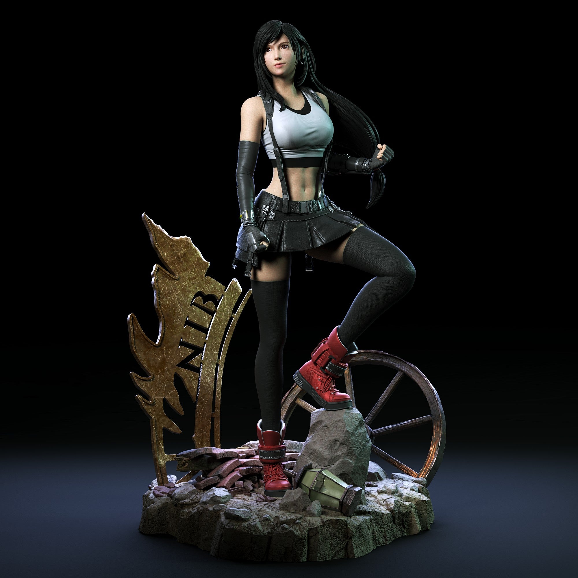 ファイナルファンタジー FINAL FANTASY Tifa フィギュア1／4 Final Fantasy - Tifa | 1:4 Resin Statue | by Solar Studio