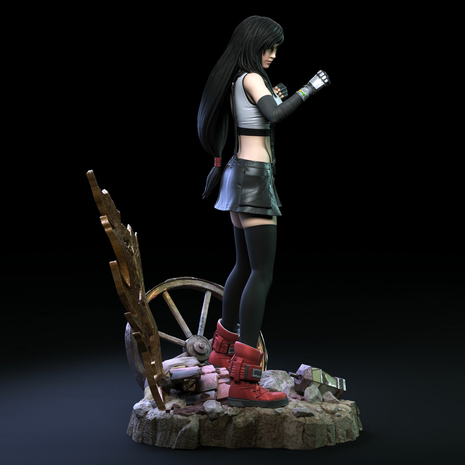 Final Fantasy - Tifa | 1:4 Resin Statue | by Solar Studio