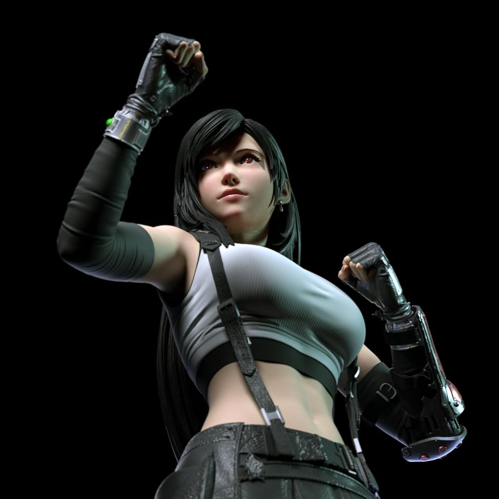 Final Fantasy - Tifa | 1:4 Resin Statue | by Solar Studio