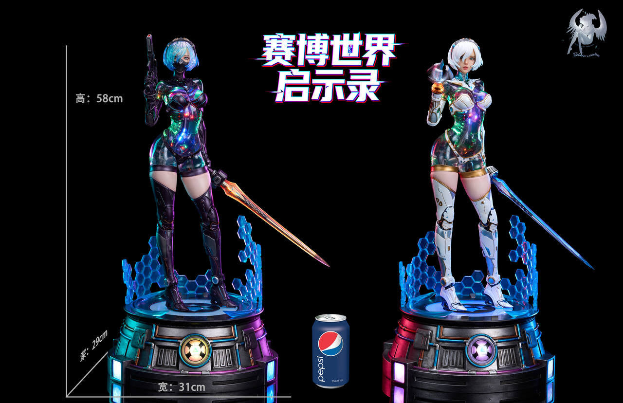 Mechanical Girl Ling | 1:4 Resin Statue | by Polaris Studio