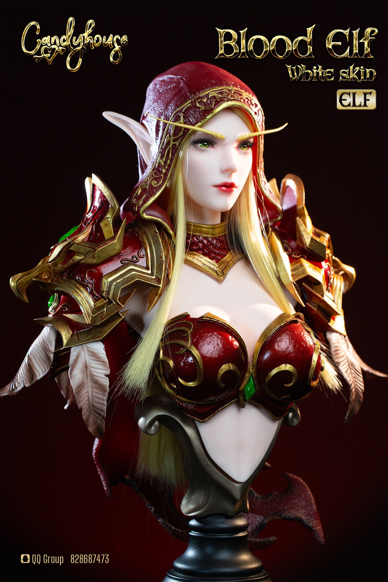 World of Warcraft - Sylvanas Windrunner | 1:3 Resin Bust | von Candyhouse Studio