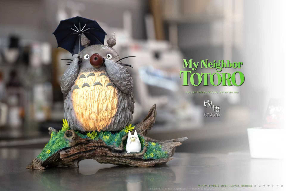 My Neighbor Totoro - Totoro Play the flute | Resin Statue | by ShenYin Studio