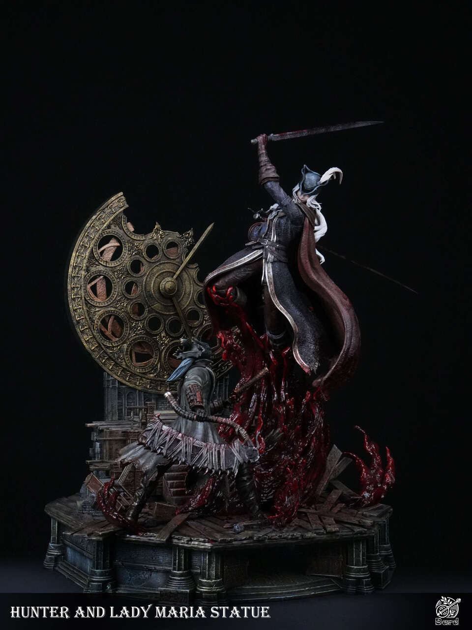 Bloodborne - Lady Maria vs. Hunter | Resin Statue | by Bard Studio