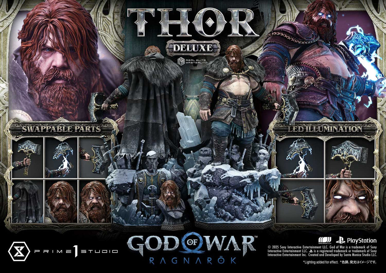 God of War - Ragnarok Thor | 1:3 Resin Statue | by Prime 1 Studio