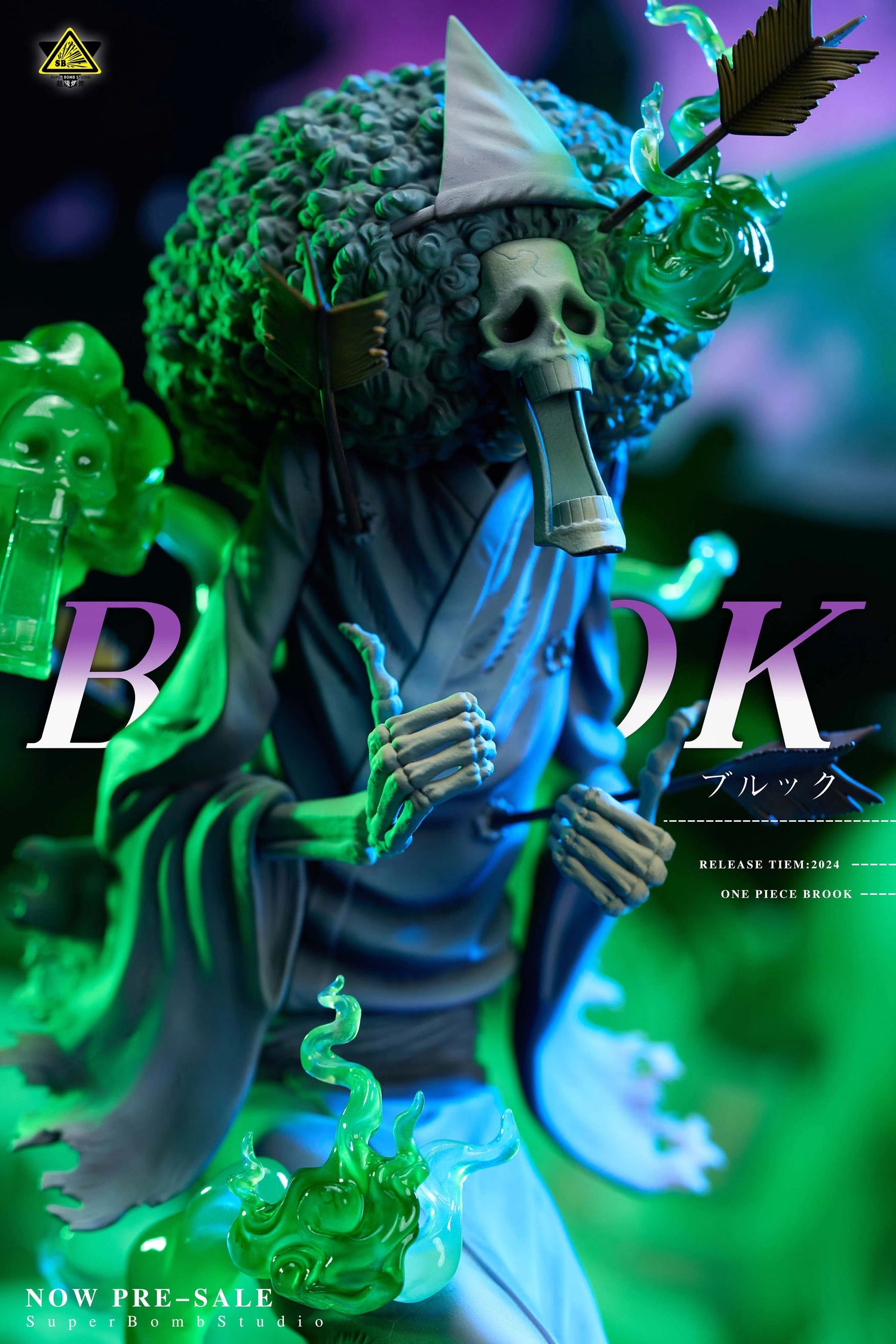 One Piece - Brook | 1:6 Resin Statue | von Super Bomb Studio