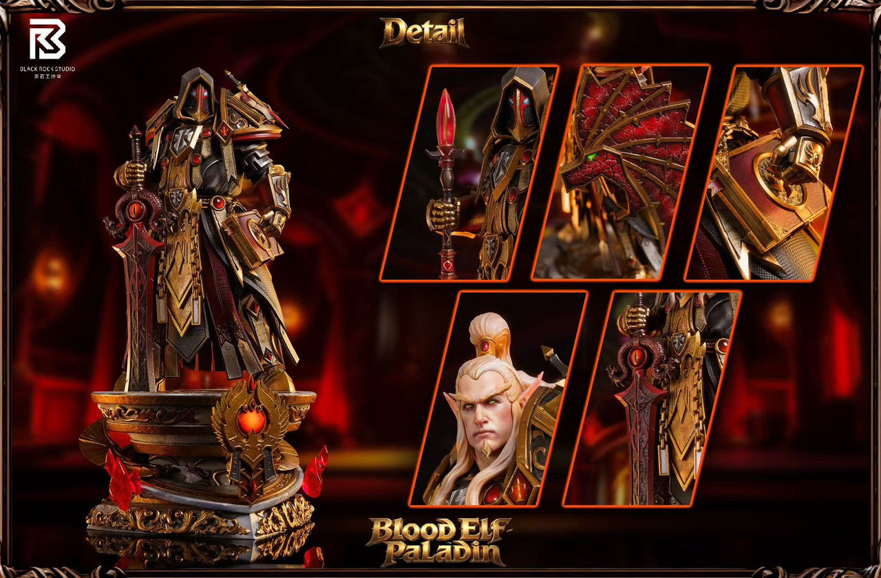 Warcraft - Blood Elf Paladin T2 Judgement Armor | 1:5/1:8 Resin Statue | by BR Studio