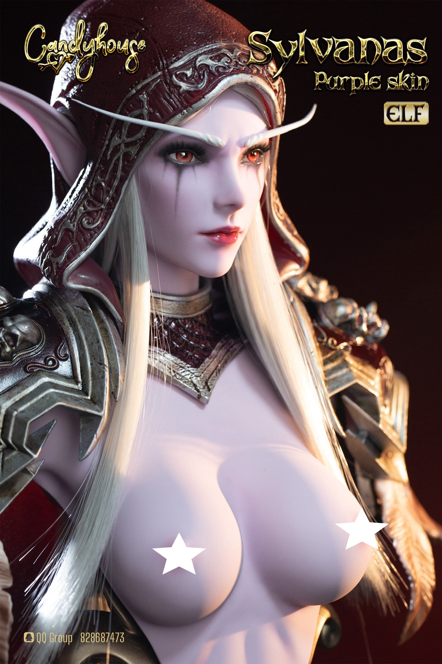 World of Warcraft - Sylvanas Windrunner | 1:3 Resin Bust | von Candyhouse Studio