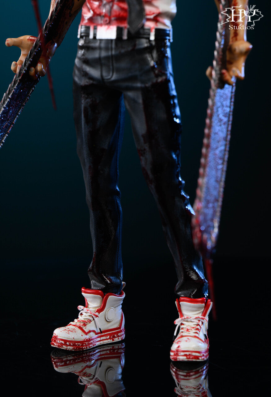 Chainsaw Man - Denji & Pochita | 1:6 Resin Statue | by HY Studio
