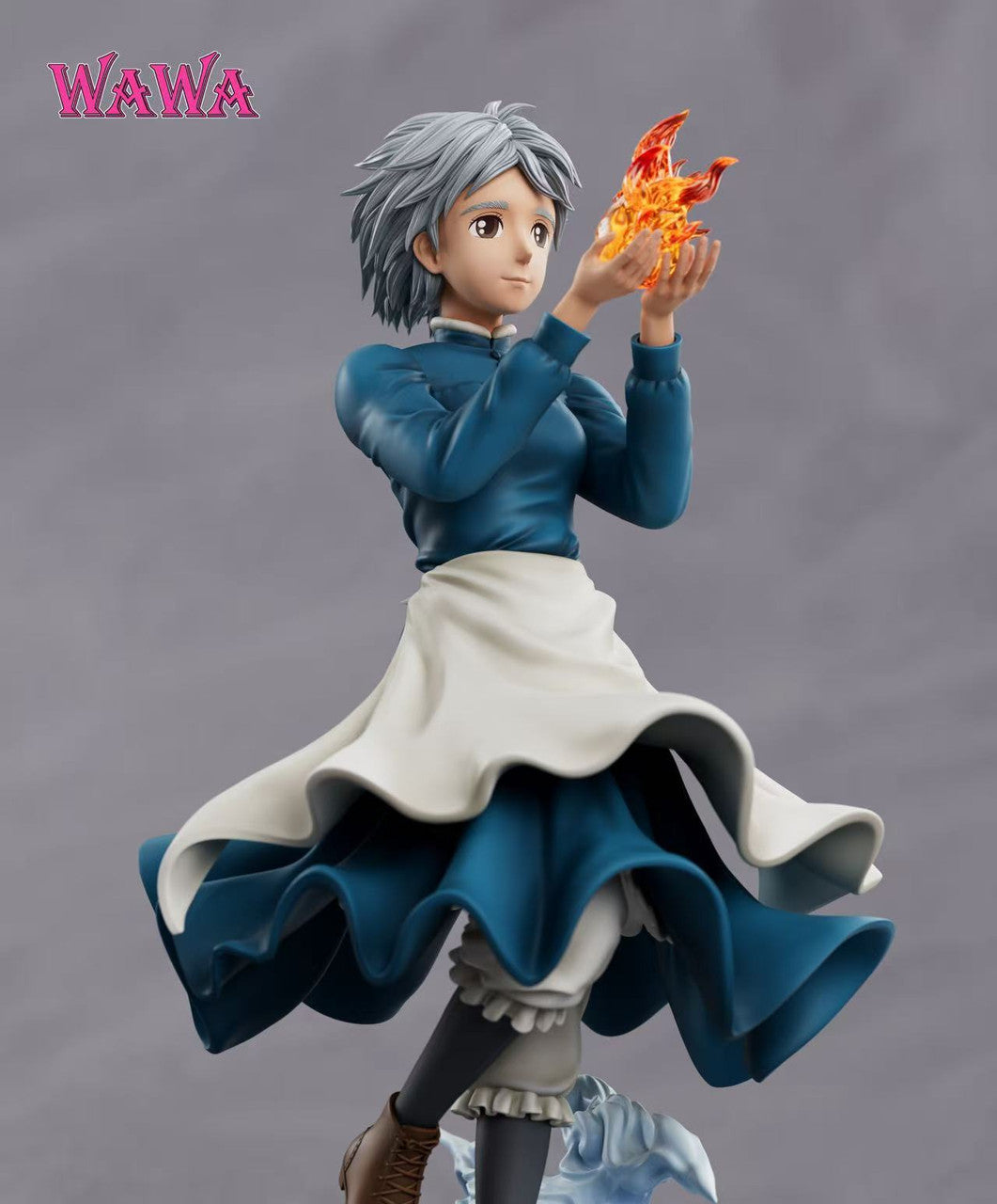 Howl’s Moving Castle - Sophie & Calcifer | Resin Statue | by WAWA Studio