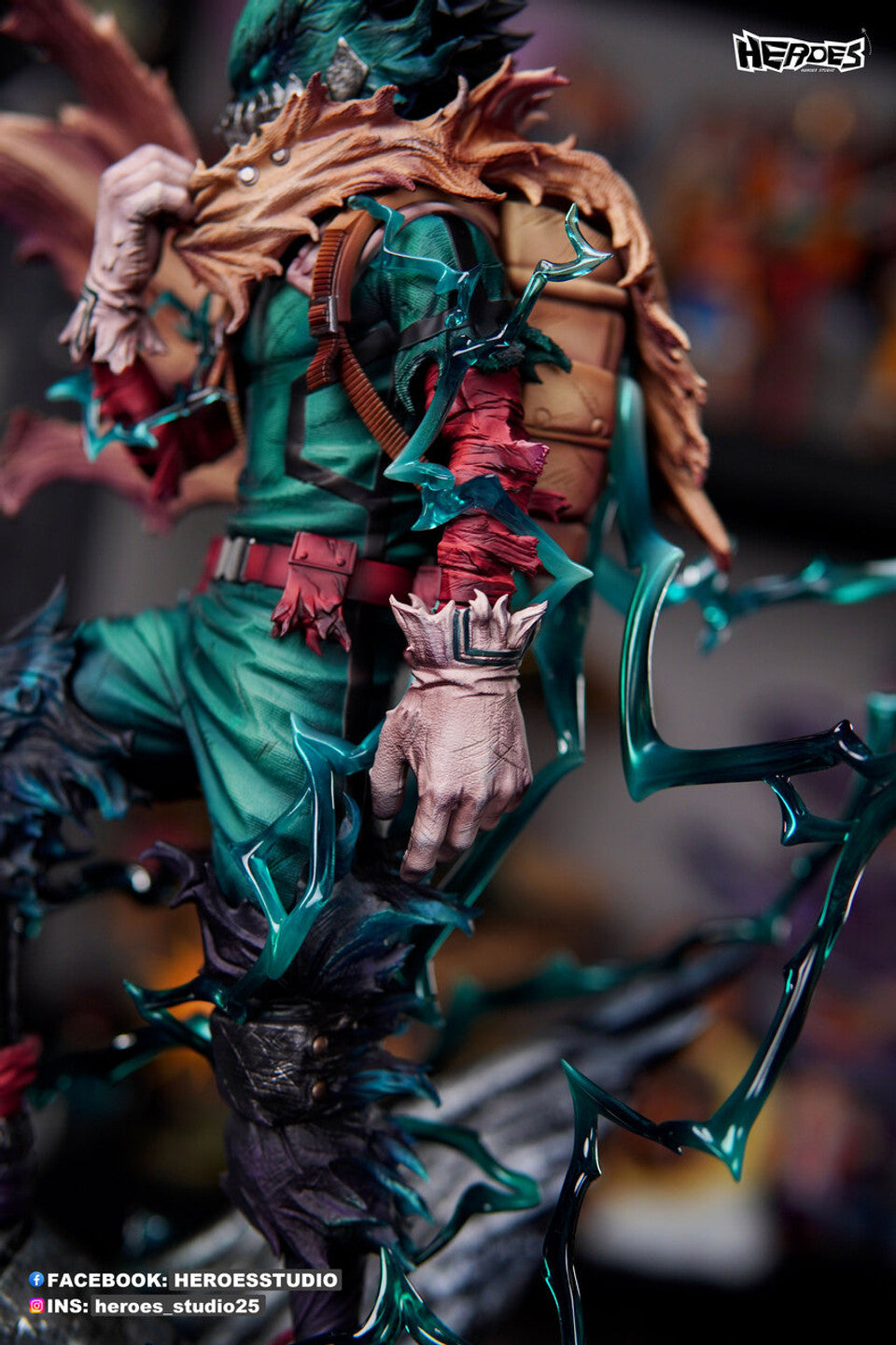 My Hero Academia - Dark Deku | 1:6 Resin Statue | by Heroes Studio
