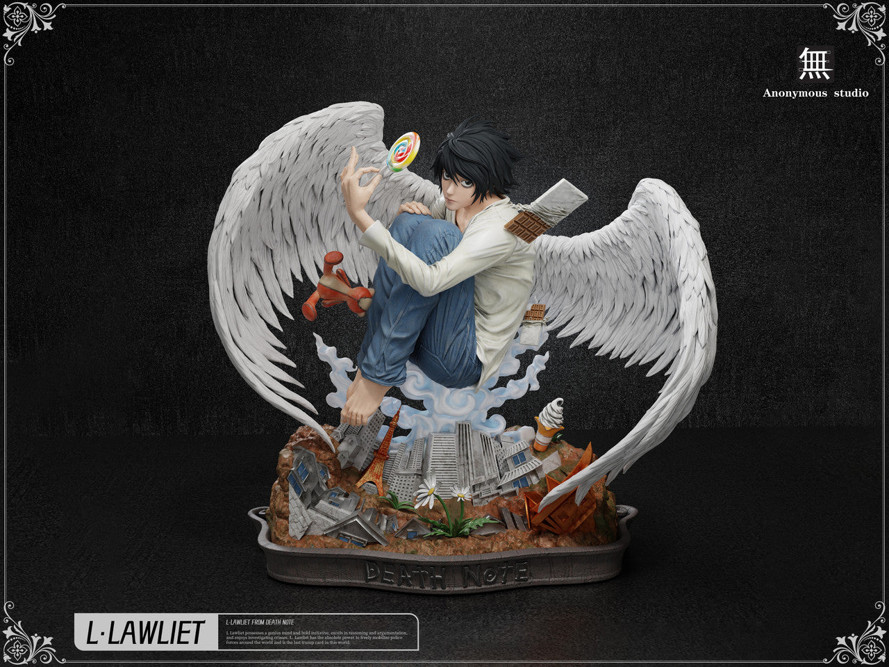 Deathnote - L Lawliet | 1:6 Resin Statue | by Anonymous Studio