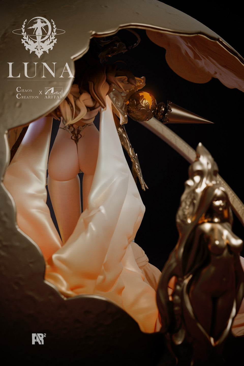 God of Moon Luna | 1:6 Resin Statue | by GuangHan Studio