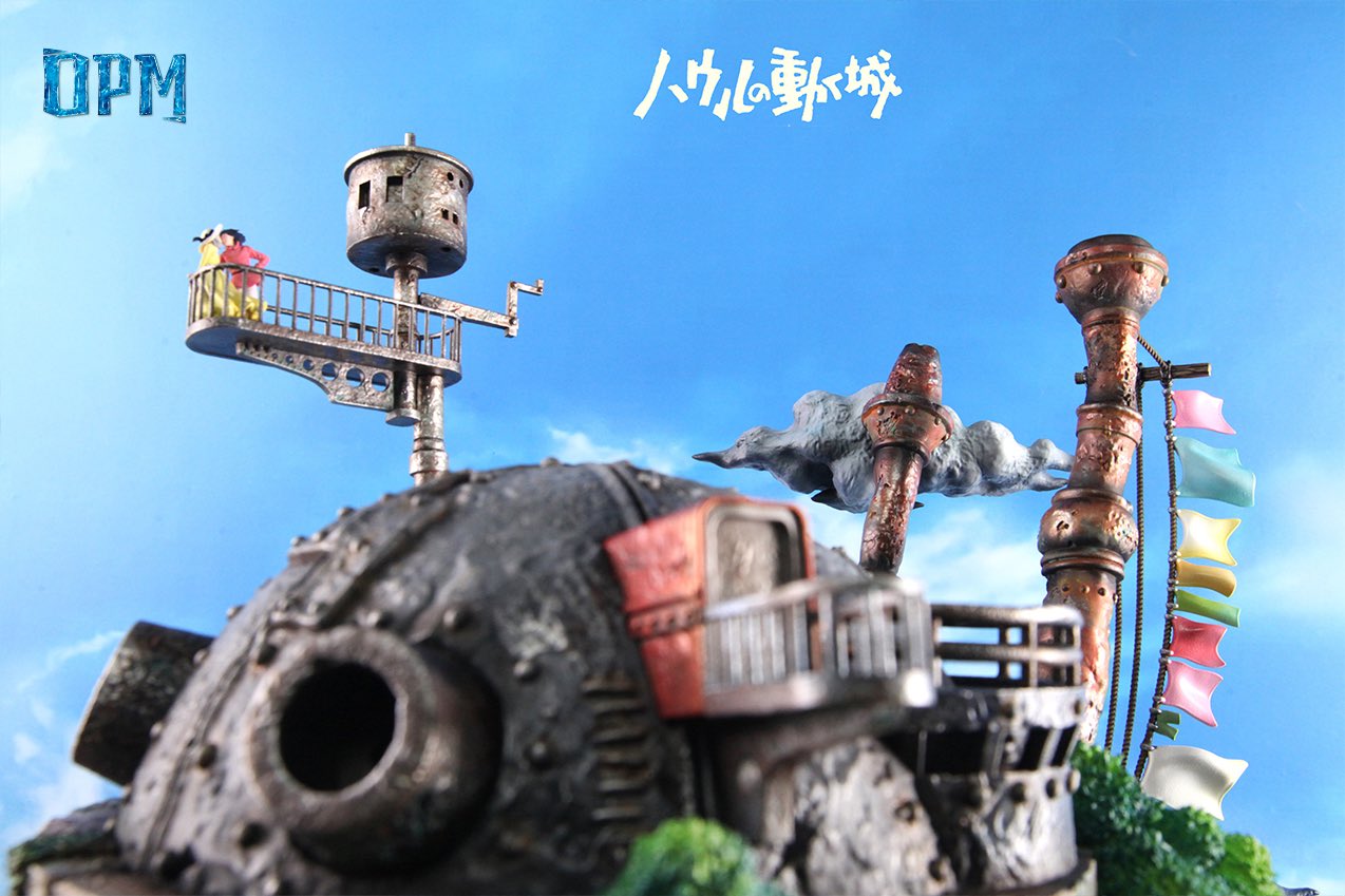 Studio Ghibli – Howl's Moving Castle | Resin Statue | von OPM Studio