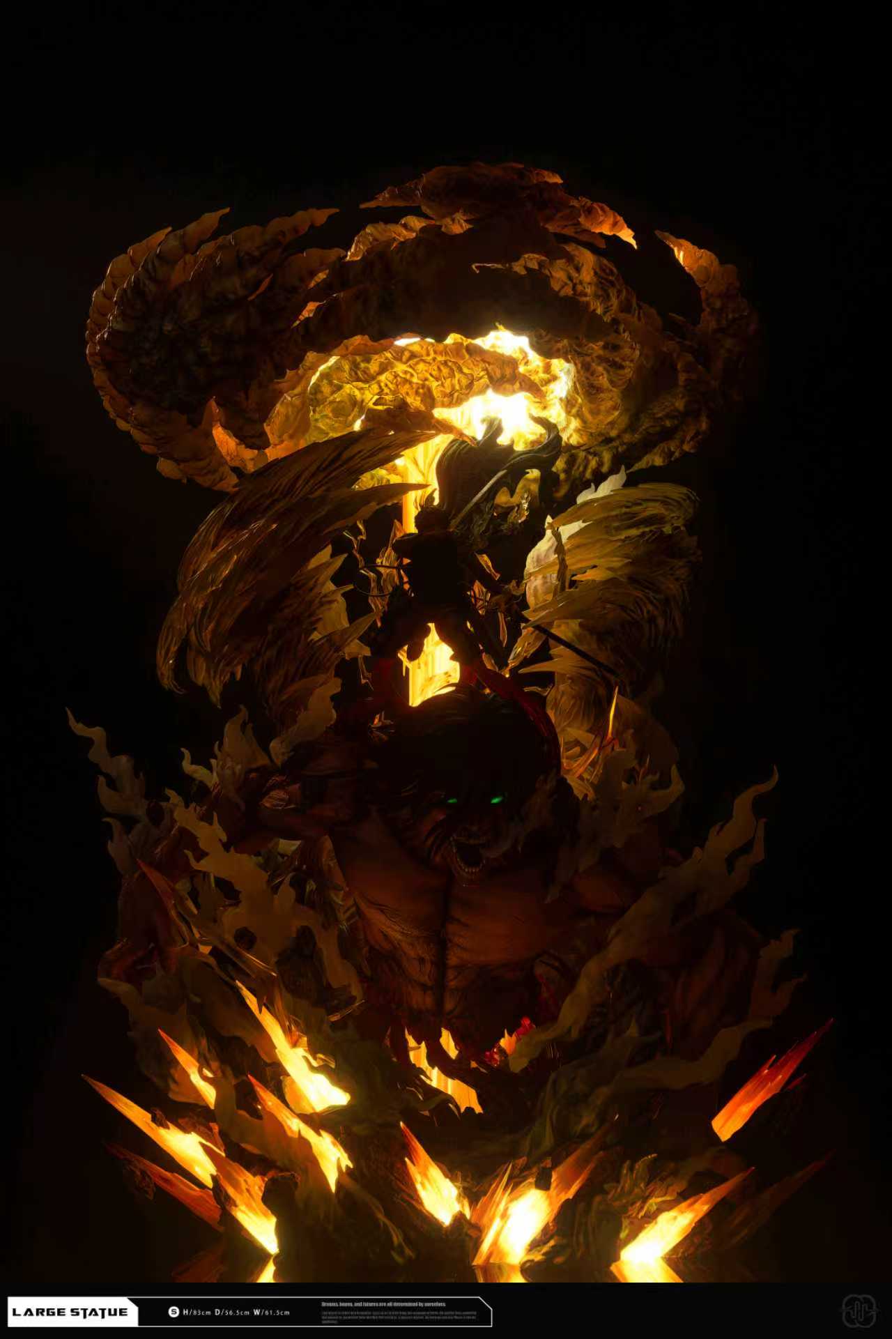 Attack on Titan - Eren Yeager 2.0 | Resin Statue | by Hertz Studio