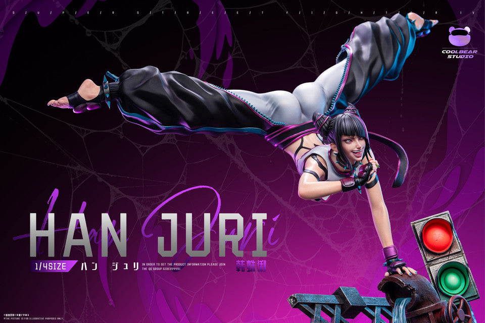 Street Fighter - Han Juri | 1:4 Resin Statue | by Coolbear Studio