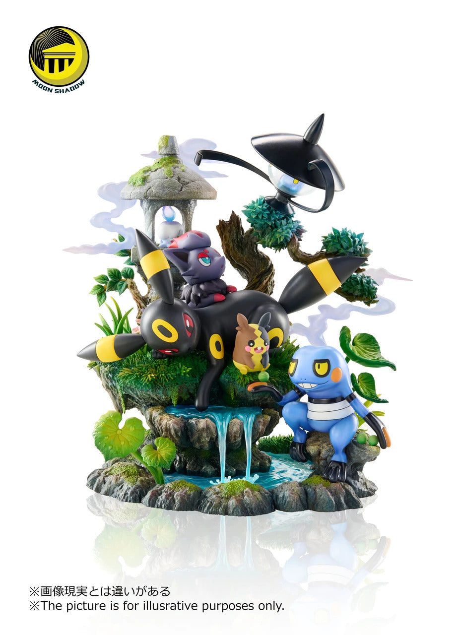 Pokémon - Umbreon Natural scene | 1:6 Resin Statue | by Moon Shadow Studio