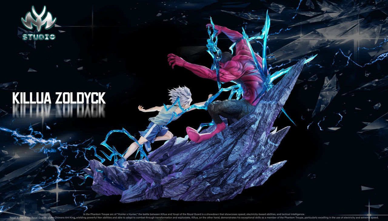 Hunter × Hunter - Killua Zoldyck vs Menthuthuyoupi | 1:6 Resin Statue | by MY Studio
