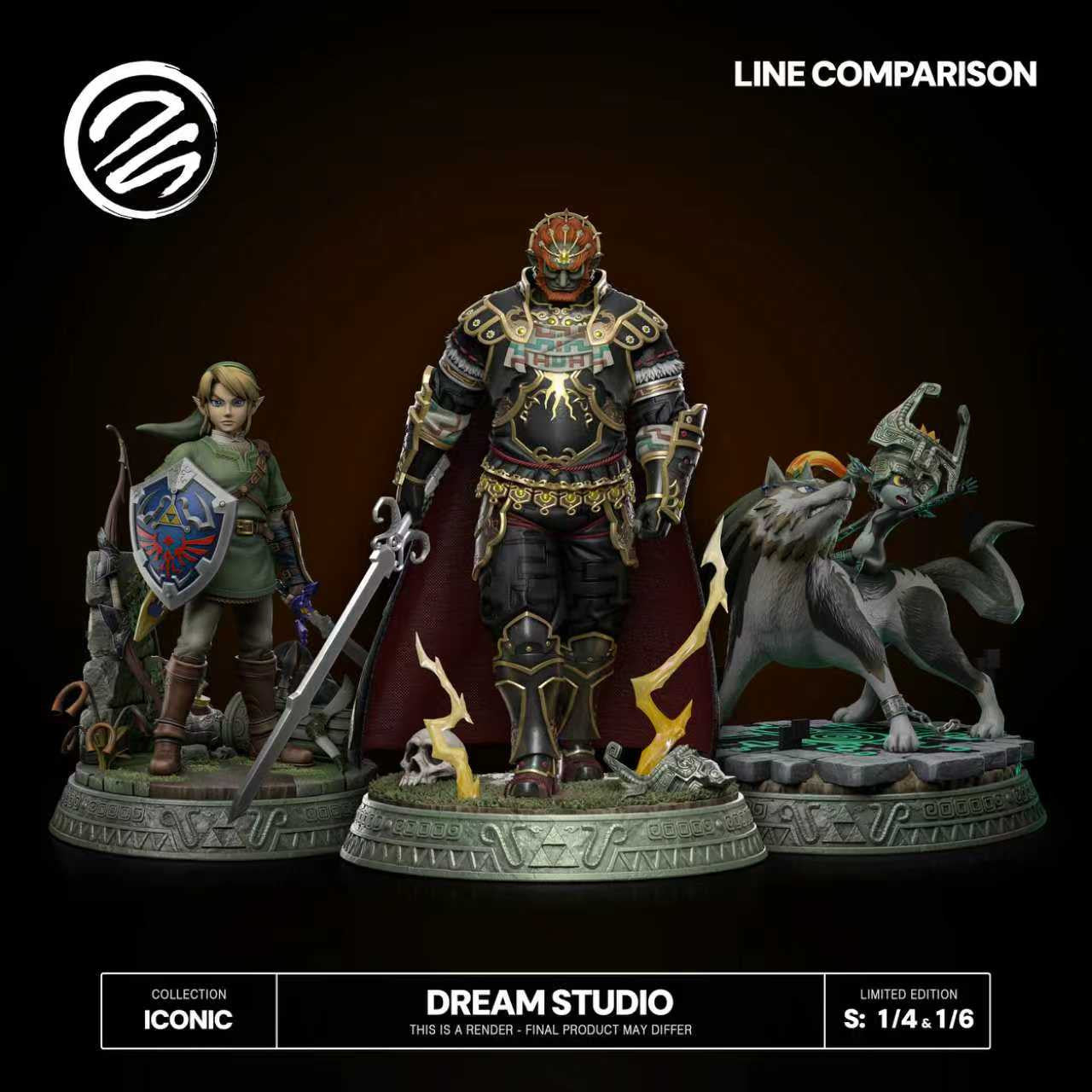 The Legend of Zelda - Ganondorf TP | 1:6/1:4 Resin Statue | by Dream Studio