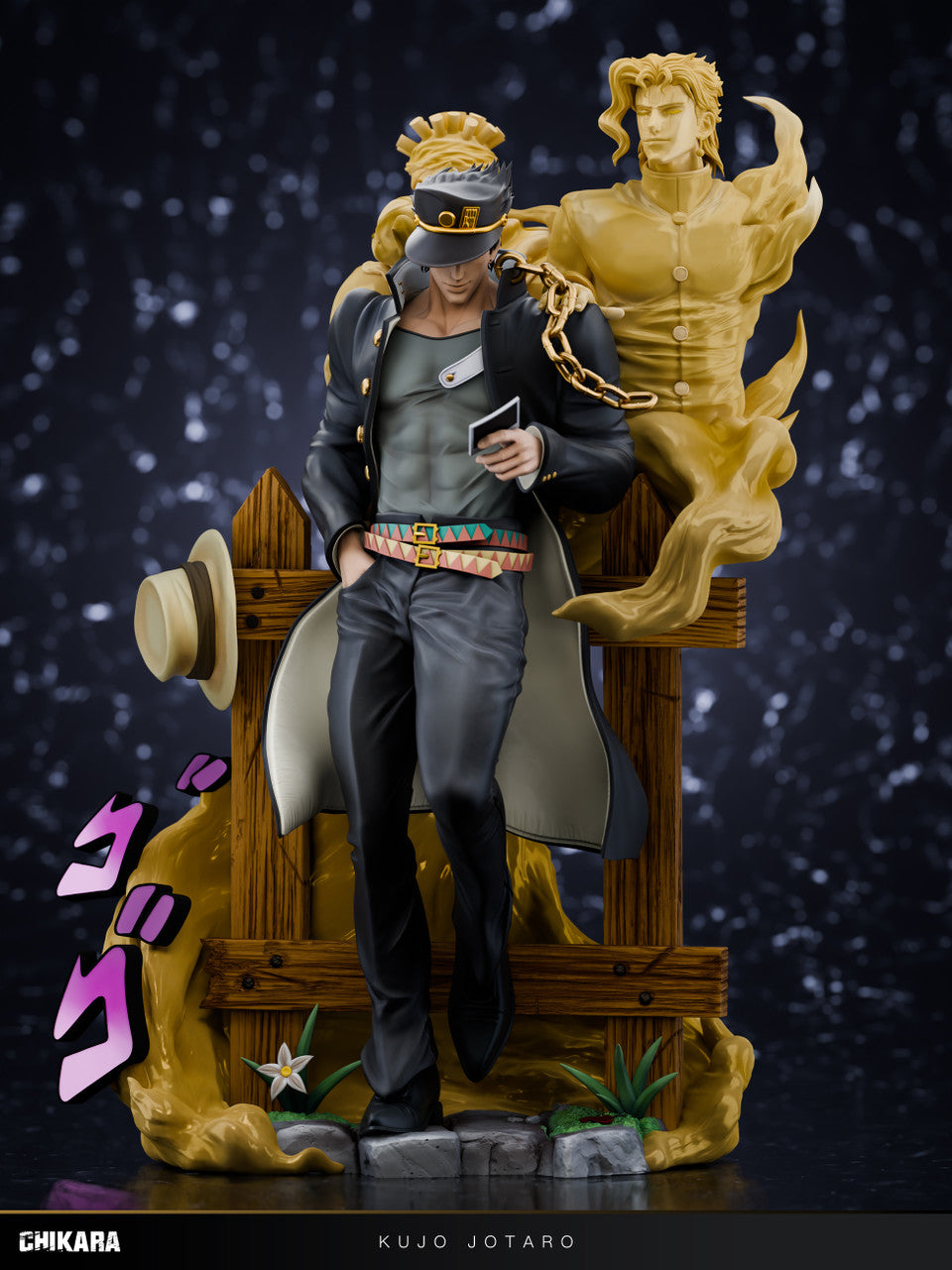 JoJo’s Bizarre Adventure - Kujo Jotaro's Memories | Resin Statue | by Chikara Studio