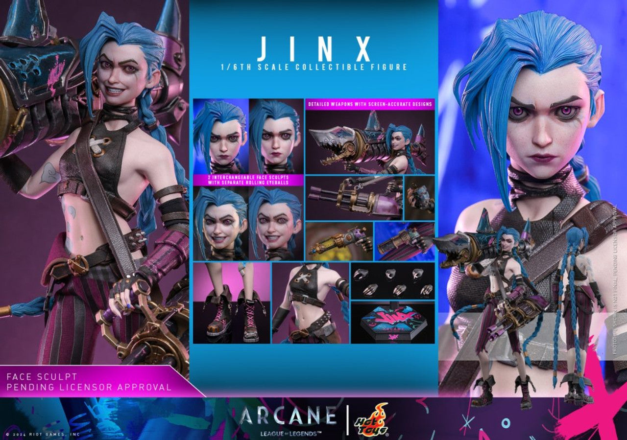 Arcane/League of Legends - Jinx | 1:6 Action Figure | by Hot Toys